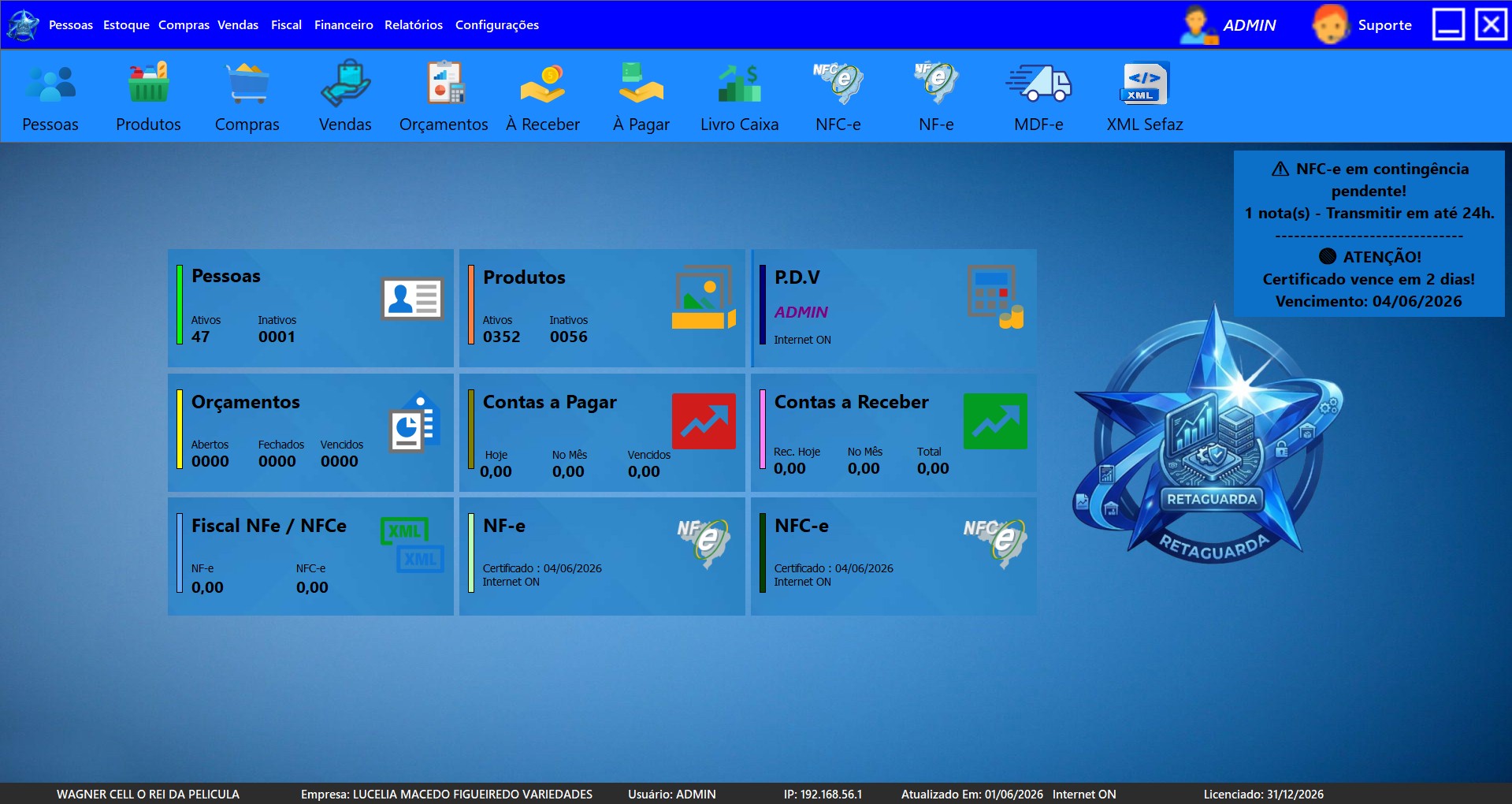 ERP Dashboard